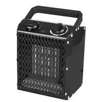 Chauffage électrique portable industriel en céramique PTC de 1500 W avec chauffage rapide, thermostat réglable et protection contre la surchauffe