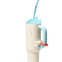 Tumbler Termal Stainless Steel Jumbo Anti Bocor 40-oz, Tahan Banting, Tahan Panas 6-12 Jam, Desain Baru Bernilai Tinggi, Cocok untuk Perjalanan Antar Negara