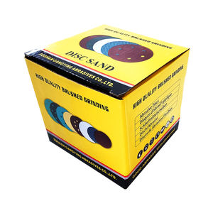 Discos de <span class=keywords><strong>lija</strong></span> 120 Grit Hook and Loop Adhesivo Papel de <span class=keywords><strong>lija</strong></span> redondo <span class=keywords><strong>para</strong></span> LIJADORA <span class=keywords><strong>ORBITAL</strong></span> aleatoria - Product Image 6