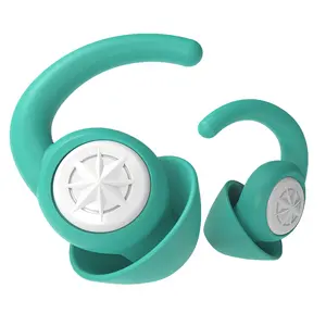 Stille Ohrstöpsel für 338 dB Geräuschunterdrückung weicher wiederverwendbarer Hörschutz in flexiblen Silikon-Ohrstöpseln für Schlaf-Schwimmen