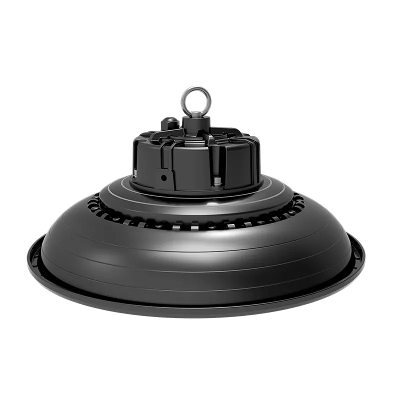 UFO tasarım entegre yapı 100W150W200W kısılabilir IP65 su geçirmez 160LM/W UFO LED yüksek raf lambası endüstriyel