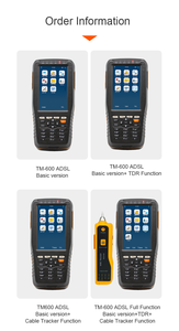 Probador TM 600 <span class=keywords><strong>ADSL</strong></span>/VDSL2 prueba DMM OPM <span class=keywords><strong>medidor</strong></span> VFL rastreador de tono teléfono TDR Cable localizador de fallas - Product Image 6