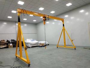 Grúa Pórtico Móvil Mini de 1200 Kg y 5 Toneladas, Personalizada HUAGONG, de Alta Eficiencia, Venta Directa de Fábrica - Product Image 4