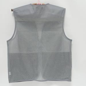 مرحبا فيس سترة ليلية السلامة المرورية على الطرق سترة مخصصة عالية الوضوح موقع البناء في حالات الطوارئ سترة عاكسة - Product Image 3