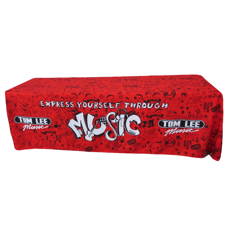 Прямоугольная скатерть для пикника 4 фута 6 футов 8 футов с логотипом