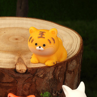 Miniaturas de Animales Adorables para Decoración, Accesorios para Bolsas Sorpresa, Adornos para Coche y Escritorio