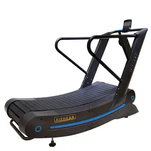 Running trainer treadmill Self-Generating Woodway Curve Treadmill hot sale