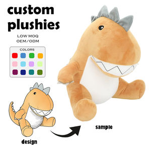Dinosaure en peluche personnalisé super doux certifié CE EN71 PP coton rembourré <span class=keywords><strong>T</strong></span>-<span class=keywords><strong>Rex</strong></span> Kids anniversaire vente en gros - Product Image 2