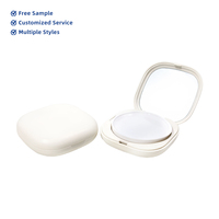 Boîte d'emballage cosmétique de luxe en ABS écologique avec logo personnalisé pour outils de maquillage, étui coussin d'air 15g de haute qualité, vente en gros