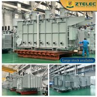 Transformador de Potencia Trifásico de Alta Tensión de 25 MVA, 40 MVA, 60 Hz, 110 kV, 12500 kVA, 250 MVA, Utilizado para Energía Fotovoltaica y Nuevas Energías
