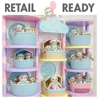 Peluches paresseuses personnalisées OEM ODM, adorables animaux en peluche, vente en gros, cadeau pour enfants