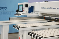 Sierra de Panel de Alto Rendimiento 280HG, Sierra de Viga Automática Computarizada con Plataforma de Carga Automática