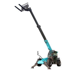 bibo Factory Direct 3.5T 10m High Reach Telehandler Articulating for Agriculture Farm Silage <b>Handling</b> - Product Image 1