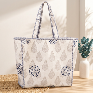 Sac fourre-tout matelassé à motif cachemire avec bandoulière, sac à main décoratif en tissu pour le shopping, les sorties décontractées, les voyages et l'usage quotidien - Product Image 3