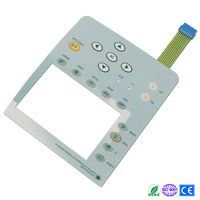 Offre Spéciale personnalisé grande taille silicone en caoutchouc membrane commutateur clavier clavier keycap