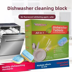 Détergent transfrontalier spécial tout-en-un pour <span class=keywords><strong>lave</strong></span>-<span class=keywords><strong>vaisselle</strong></span> à usage professionnel, boule solide pour <span class=keywords><strong>lave</strong></span>-<span class=keywords><strong>vaisselle</strong></span>, nettoyage brillant des <span class=keywords><strong>vaisselle</strong></span>, effervescent - Product Image 4