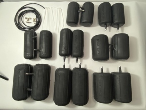 Sac à air en PU noir de haute qualité pour amortisseur arrière, personnalisable, gamme complète de spécifications. SHD SIHD XSHD <span class=keywords><strong>XISH</strong></span> MHD MIHD LHD LIHD - Product Image 1