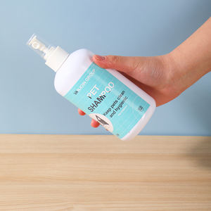 Bouteille de nettoyage de patte de shampooing d'épaule ronde pour animaux de compagnie bouteille de lavage de pied sec pour chien nettoyeur de patte - Product Image 4