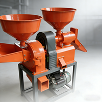 Décortiqueuse de riz multifonctionnelle 2500W avec moteur, tamis et faible bruit, haute efficacité, pour usage domestique, agricole et industriel (usine de riz)
