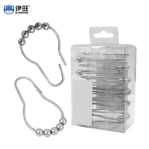 Gancho para Cortina de Ducha YIWANG, Accesorios de Baño al por Mayor, para un Deslizamiento Fácil - Product Image 1