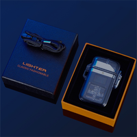 Nouveau briquet électronique sans flamme rechargeable par USB pour cigarette