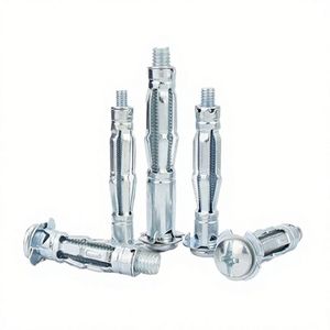 6 chevilles murales en nylon PP robustes de 14 mm, chevilles d'expansion multi-tailles pour béton, cloisons sèches et construction - Product Image 5