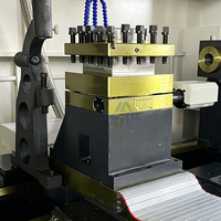 Tour CNC Emco CWK61125 CWK61140, machine robuste avec contrôleur GSK, pas de mouvement VF-4, broche et mandrin manuel à 4 mors, meilleure vente