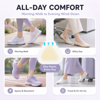 Patchs anti-friction pour chaussures neuves |   Coussinets de talon pour le quotidien, ultra fins et doux pour la peau