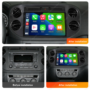 Autoradio Android 11 8GB 128GB 7862 per <span class=keywords><strong>VW</strong></span> <span class=keywords><strong>Volkswagen</strong></span> <span class=keywords><strong>Tiguan</strong></span> 1 NF 2006 2008-2016 Car-play 4G Multimedia Auto 2din - Product Image 3