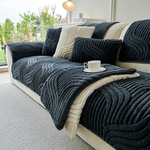Copridivani in Tessuto Elasticizzato Semplici e Personalizzati all'Ingrosso di Fabbrica, Cuscini <span class=keywords><strong>Antiscivolo</strong></span> per Tutte le Stagioni Adatti agli Animali Domestici, Tessili per la Casa - Product Image 5