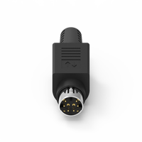 Connecteur RJ45 mâle étanche 8 broches 12V 2A de haute qualité avec verrouillage -20~85°C pour usage industriel Nian-Yeong