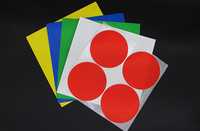 Imprimante d'étiquettes thermiques directes circulaires pour codage couleur, étiquettes rectangulaires autocollantes pour adresses, expédition et codes-barres