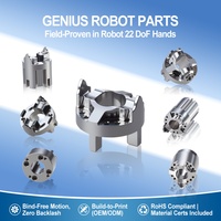 Disque d'articulation pour main robotique série J Y SUS630, usiné CNC, en aluminium et acier inoxydable de haute précision, pour applications robotiques à cycle élevé