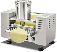 Machine automatique à crêpes Durian et crêpes à mille couches formant la pâtisserie avec moteur Machine à croûte de crêpes