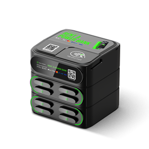 <span class=keywords><strong>New</strong></span> <span class=keywords><strong>Arrival</strong></span> sạc nhanh Stackable điện thoại di động Trạm Sạc với POS 6000 mAh pin chia sẻ ngân hàng điện máy bán hàng tự động - Product Image 2