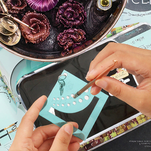 Regla Medidora <span class=keywords><strong>de</strong></span> Agujas <span class=keywords><strong>de</strong></span> Tejer Portátil Cuadrada <span class=keywords><strong>de</strong></span> Plástico <span class=keywords><strong>de</strong></span> 3 Colores para Medir Agujas <span class=keywords><strong>de</strong></span> Tejer/Ganchillo - Product Image 4