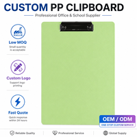 Porte-documents A4 personnalisé avec logo, en plastique PP durable, pour entreprises, écoles et fournitures médicales