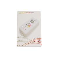 Контроллер светодиодной ленты Sunled DC5-24V Music APP Control SP107E с 180 режимами цвета через 3-контактный разъем/USB для RGB-подсветки