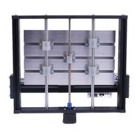 Router CNC para Madera, Router CNC Automático Multifuncional, Router de Fresado de 3 Ejes para Trabajos en Madera, Máquina de Tallado 3018, Cortadora y Grabadora Láser