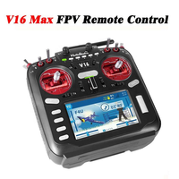 Émetteur radio multi-protocoles HelloRadio V16 MAX avec écran tactile EdgeTX et tête haute fréquence pour drone FPV RC