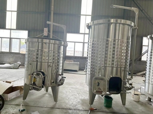 Tanque de vinho com tampa flutuante para vinícola, tanque de vinho de volume variável de 1000L com capacidade variável - Product Image 2