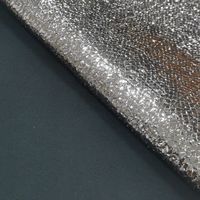 Tissu synthétique en cuir PU tricoté doux, imperméable, imprimé sur mesure, épaisseur 1,4 mm, très vendu, pour sacs de vêtements, canapés