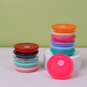 Mason Jar Bling Diamond Plastic <b>Straw</b> Lid Colorful Sealed Leakproof Heat Transfer <b>Reusable</b> Cup Lid for 16oz 20oz Mason Jars - Product Image 5