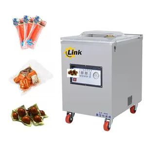 LINK brand Commercial Full Automatic Salmon Corn Crab Meat Stick Marinated Egg Food Sealed Bag Vacuum Packing Machines