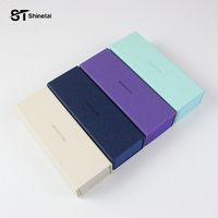 Boîte de rangement personnalisée en cuir classique pour lunettes et lunettes de soleil, fabrication OEM