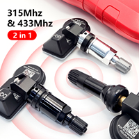 Sensore TPMS Universale per Pneumatici Auto QQr Sistema di Pressione Pneumatici Programmabile Sensori TPMS 433mhz 315mhz Identico ai Sensori Autel Mx