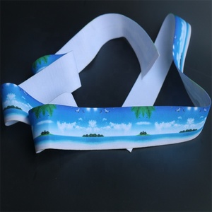 Hengda tùy chỉnh độc đáo logo thương hiệu truyền nhiệt in Ban nhạc đàn hồi cho bãi biển quần - Product Image 1