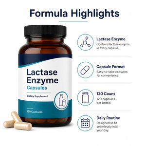 Capsules d'enzymes à croquer personnalisées : Complexe de papaïne, alpha-galactosidase, protéase, lipase, amylase et lactase pour favoriser la digestion (OEM/ODM) - Product Image 2