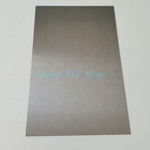Piastra di tantalio ad alta purezza buon prezzo e foglio di titanio di alta qualità 99.99% foglio di tantalio ad alta purezza - Product Image 3