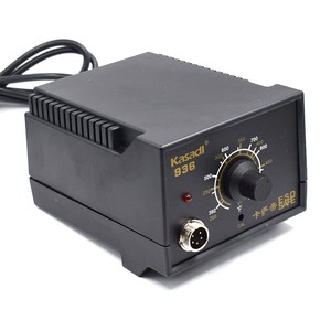 Station de soudage numérique 60W ESD avec écran LCD et température contrôlée, <span class=keywords><strong>fer</strong></span> à <span class=keywords><strong>souder</strong></span> réglable avec chauffage en céramique, fabriqué en Chine - Product Image 2